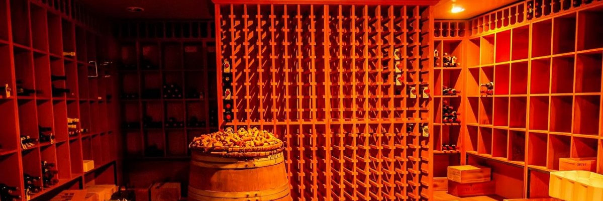 A picture showing a stunning quality wine cellar in a Blackpool basement conversion