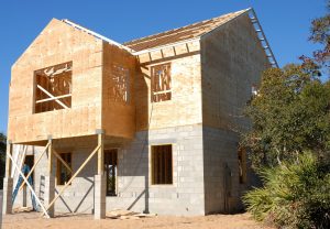 Brand new home being built by a Blackpool builder