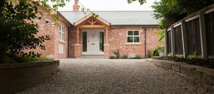 A picture showing a new Blackpool house that has been constructed by quality builders